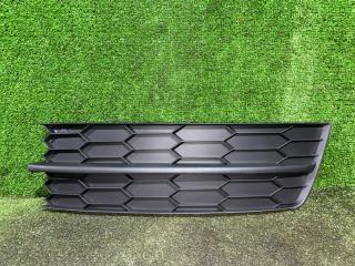 Решетка бампера передняя левая Skoda Rapid 2014