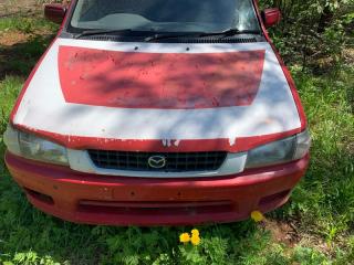 Запчасть капот передний Mazda Demio 1996-2002