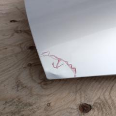 Дверь передняя левая GRANTA (FL) Платина / 691