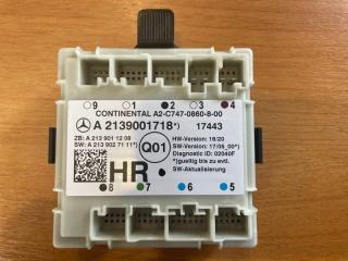 Блок управления двери задний правый Mercedes-Benz S-Class 2017