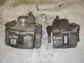 Суппорт передний левый Renault Logan