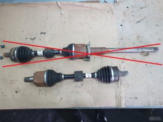 Полуось привод передний левый Volvo XC90