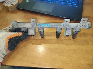 Рампа топливная с форсунками Hyundai Getz