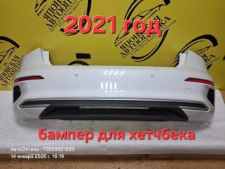 Запчасть бампер задний Audi A3 2021