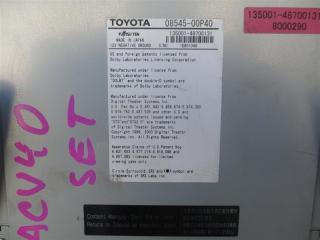 Магнитофон TOYOTA CAMRY ACV40 135001-48700131 4 ракурс