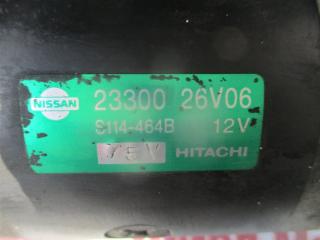 Стартер NISSAN CEDRIC YPY31 VG30E 23300 26V06 4 ракурс