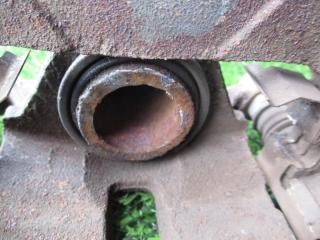 Суппорт правый задний MAZDA MPV LW3W L3 4WD 3 ракурс