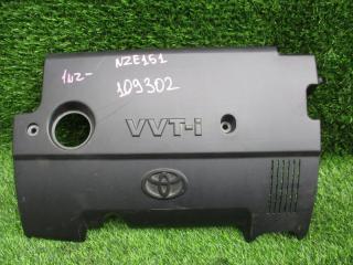 Пластиковая крышка на двс TOYOTA COROLLA RUMION NZE151 1NZFE 11212-21021 3 ракурс