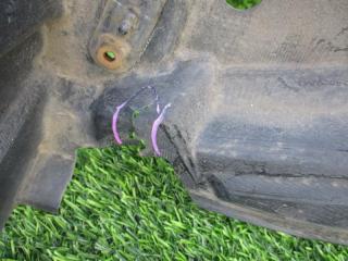 Подкрылок правый передний TOYOTA COROLLA RUMION ZRE152 53875-12490 2 ракурс