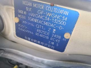 Капот NISSAN STAGEA WGNC34 4 ракурс