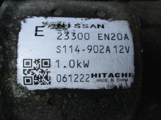 Стартер NISSAN BLUEBIRD SYLPHY KG11 MR20DE 23300 EN20A 4 ракурс