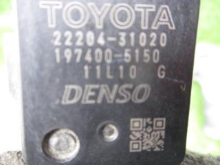 Расходомер воздушный TOYOTA MARK X ZIO ANA10 2AZFE 22204-31020 4 ракурс