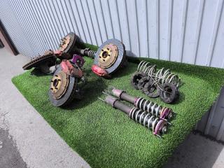 Стойка NISSAN CIMA HF50 VQ30DET BREMBO 4 ракурс Стойка NISSAN CIMA HF50 VQ30DET BREMBO 4 ракурс