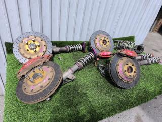 Стойка NISSAN CIMA HF50 VQ30DET BREMBO 5 ракурс Стойка NISSAN CIMA HF50 VQ30DET BREMBO 5 ракурс