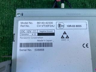 Магнитофон TOYOTA RAV4 AVA44 2AR-FXE 86140-42330 3 ракурс