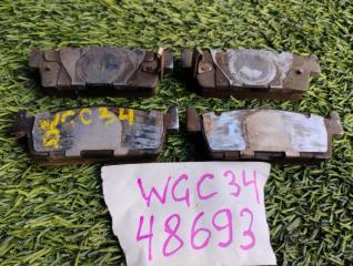 Тормозные колодки задние NISSAN STAGEA WGC34 RB25DE 2 ракурс