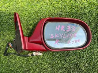 Зеркало правое NISSAN SKYLINE HR33 2 ракурс