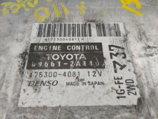 Блок управления efi TOYOTA MARKII GX110 1GFE 89661-2А140 3 ракурс