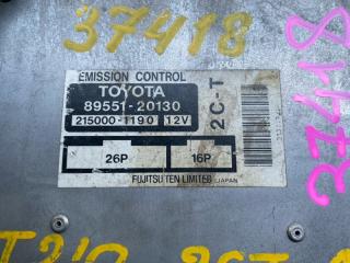 Блок управления акпп TOYOTA CORONA PREMIO CT210 2CT 89551-20130 2 ракурс Блок управления акпп TOYOTA CORONA PREMIO CT210 2CT 89551-20130 2 ракурс