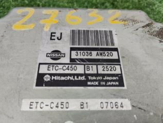 Блок управления акпп NISSAN PRIMERA WRP12 QR25DD 31036 AW520 2 ракурс