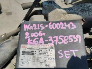 Двигатель SUZUKI CERVO HG21S K6AT 3758539 2 ракурс
