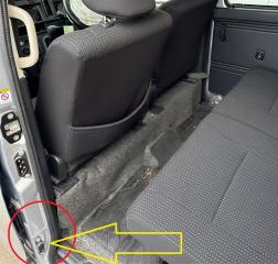 Ограничитель двери задний Hijet 2019 S321V KFVE4 Ограничитель двери задний Hijet 2019 S321V KFVE4