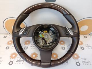 Рулевое колесо PORSCHE Cayenne 2012 958 4802 	 4800CC / 420hp / 309kW 7PP419091CL6H6 Б/У