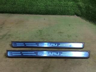 Накладка на порог салона Subaru Impreza 2010