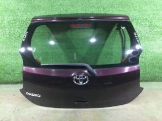 Дверь багажника Toyota Passo 2013
