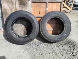 Комплект из 2-х Шина 315/70R22.5 Goodyear Kmax S Gen-2 (б/у)