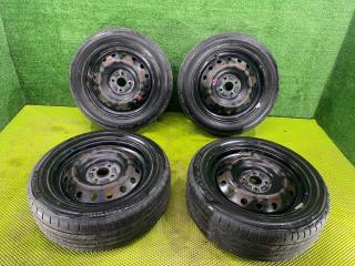 Комплект из 4-х Колесо летнее R16 / 195 / 55 BRIDGESTONE Playz PX 4x100 штамп. 38ET (б/у)