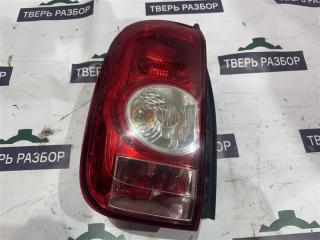 Запчасть фонарь задний левый Renault DUSTER