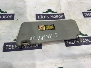 Запчасть козырек солнцезащитный передний правый Hyundai Elantra 1999