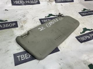 Запчасть козырек солнцезащитный передний левый Hyundai Elantra 1999