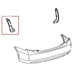Подкрылок задний левый Toyota Corolla Fielder 2009