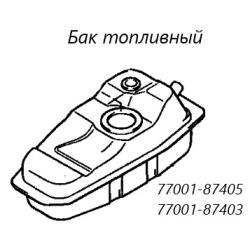 Бак топливный Toyota Cami 2000 контрактная Бак топливный Toyota Cami 2000