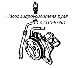 Запчасть насос гидроусилителя руля Toyota Cami 2003
