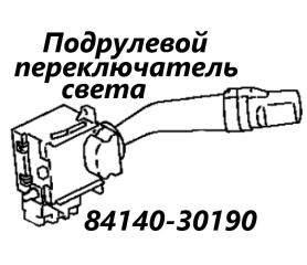 Запчасть подрулевой переключатель света Toyota Mark II 1998