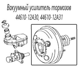 Вакуумный усилитель тормозов Toyota Corolla Axio 2007