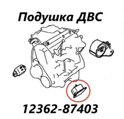 Подушка двигателя левая Toyota Cami 2005