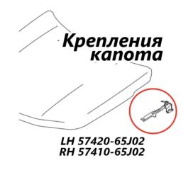 Петля капота Suzuki Escudo 2005