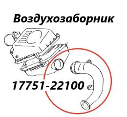 Воздухозаборник Toyota Allion 2005