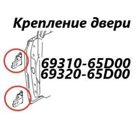 Запчасть петля двери передняя левая Suzuki Escudo 2004