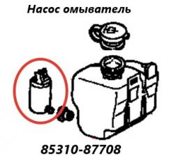 Запчасть насос омывателя Toyota Cami 2004