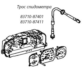 Трос спидометра Toyota Cami 1999