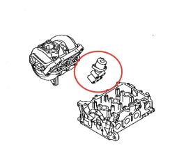Фото запчасти клапан egr Toyota Passo 2015 контрактная запчасть Запчасть клапан egr Toyota Passo 2015