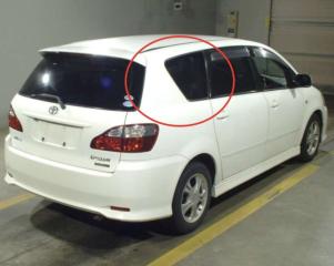 Фото запчасти стекло собачника правое Toyota Ipsum 2005 контрактная запчасть Запчасть стекло собачника правое Toyota Ipsum 2005