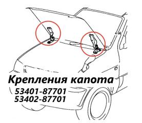 Петля двери багажника Toyota Cami 2002 контрактная Петля двери багажника Toyota Cami 2002