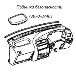 Подушка безопасности пассажира Toyota Cami 2002