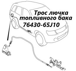 Трос лючка топливного бака Suzuki Escudo 2007